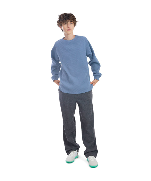 Aero Waffle LS Tee Stone