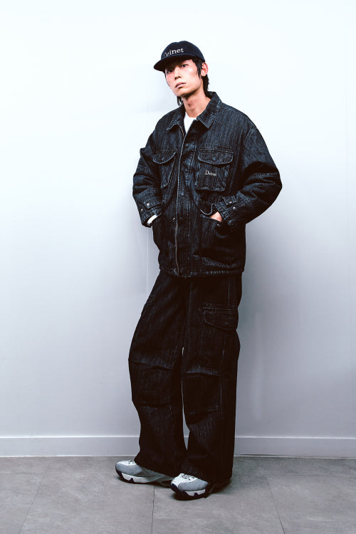 CHAIN DENIM M51 CARGO PANTS IN BLUE