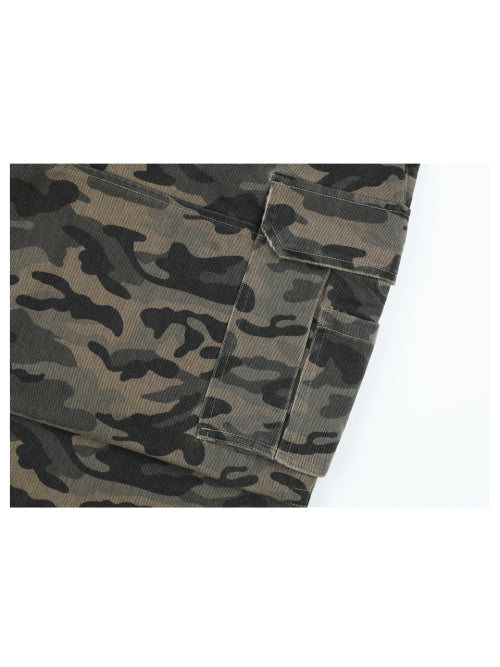 Jungle Camouflage Pocket Pants