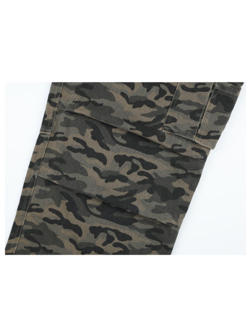 Jungle Camouflage Pocket Pants