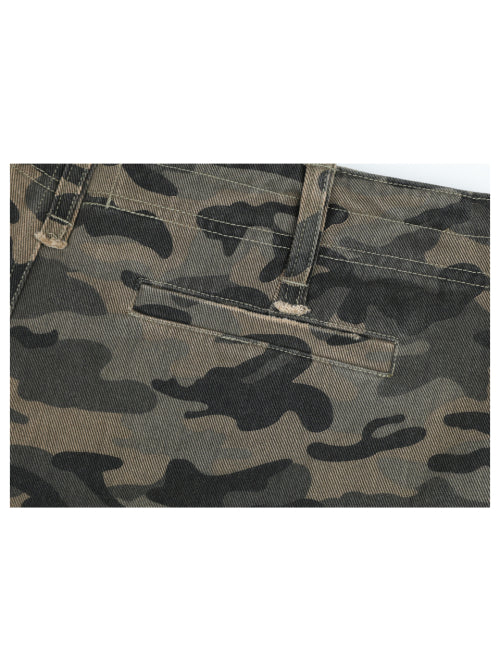 Jungle Camouflage Pocket Pants