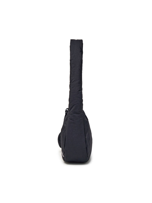 Basic Sportive Stitch Hobo Bag NY (Black)