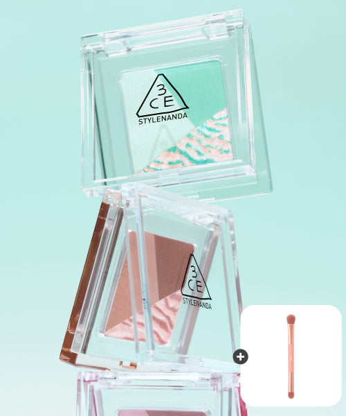 Color Grid Eyeshadow (1 Gifts Dual Eyebrush)