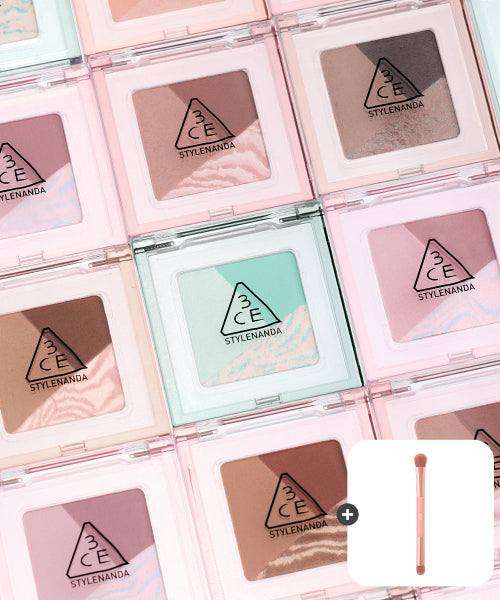 Color Grid Eyeshadow (1 Gifts Dual Eyebrush)