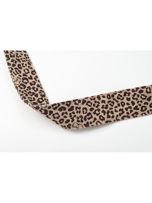 All-Over Leopard Eco Bag [Brown]