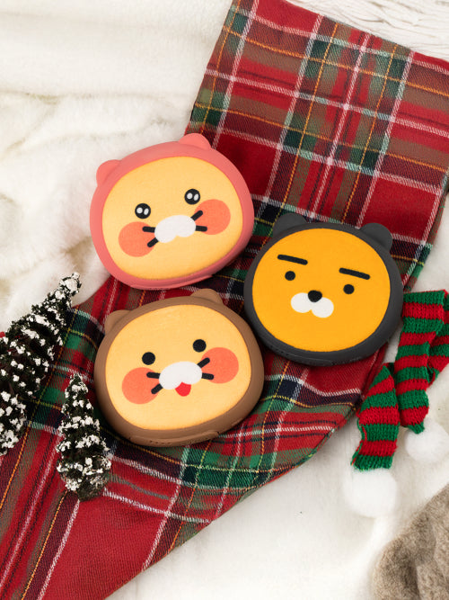 Kakao Friends Pogeun Double-Sided Heat Hand warmer Auxiliary Battery 5000 mAh Face type Mini Hand warmer