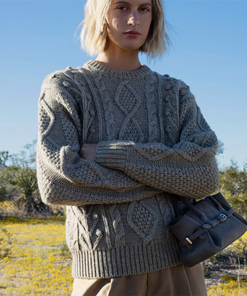 BUZZI BULKY KNIT [4COLOR]