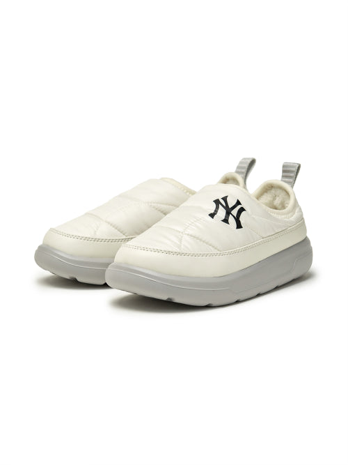 Curved padded slip-on NY (Ivory)