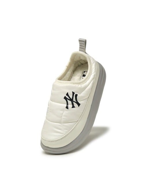 Curved padded slip-on NY (Ivory)
