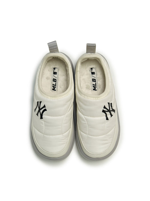 Curved padded slip-on NY (Ivory)