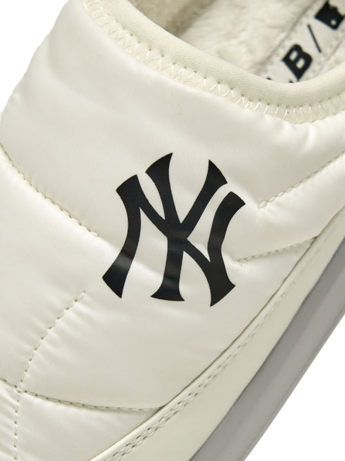 Curved padded slip-on NY (Ivory)