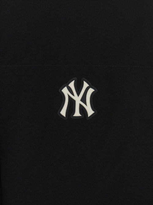 Varsity Hooded Long Padded NY (Black)