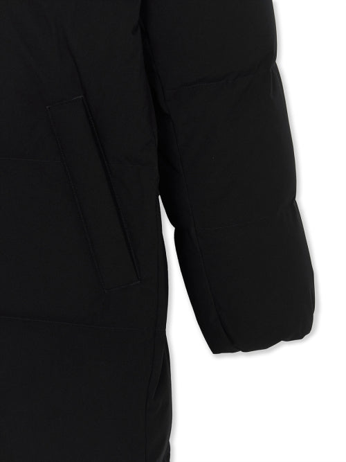 Varsity Hooded Long Padded NY (Black)