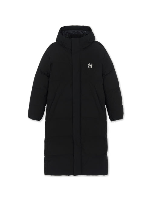 Varsity Hooded Long Padded NY (Black)
