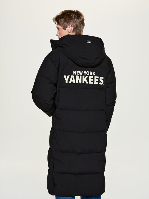 Varsity Hooded Long Padded NY (Black)
