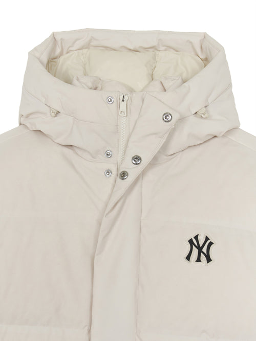 Varsity Hooded Long Padded NY (D.Cream)