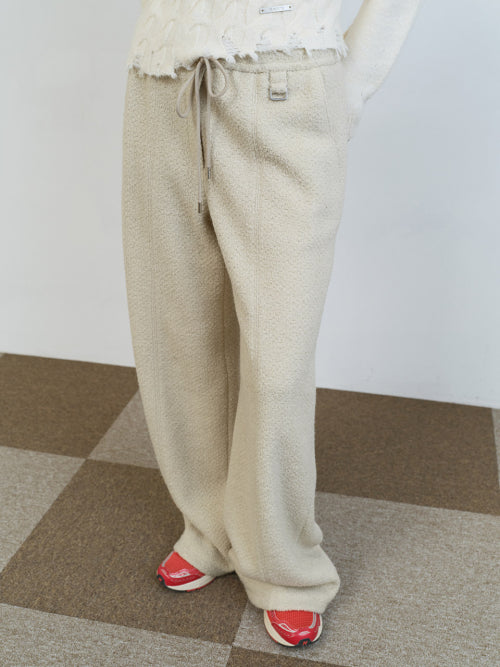 Fleece Drawstring Jogger Pants VW5WL530_2color