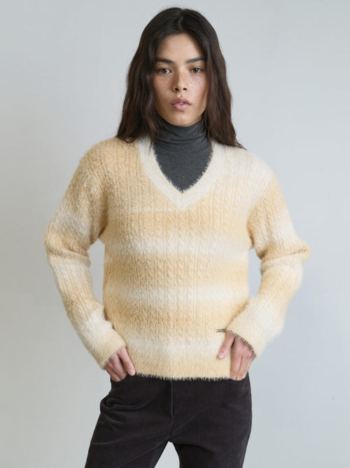 Gradient Twist Knit VK5WP292_2color