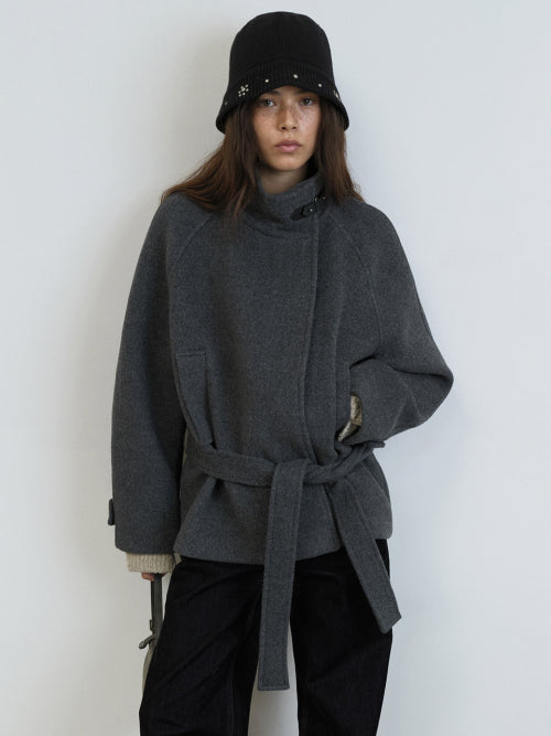 Low-Belted Half Coat VW5WH041_2color