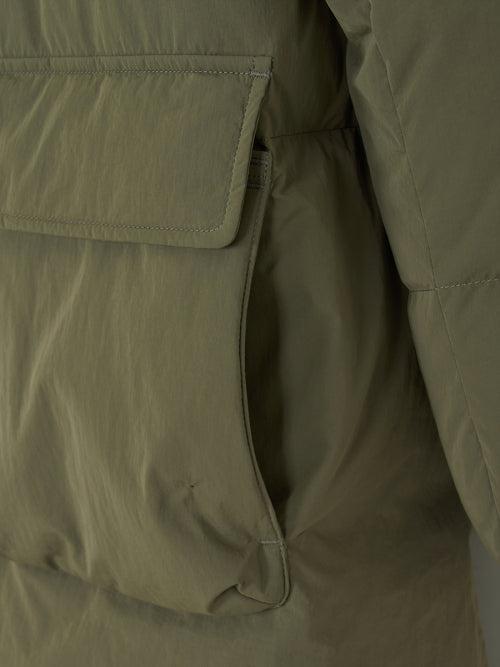 Basic Washa Weight Long Padded NY (L.Khaki)