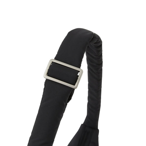 Padded Hobo Cross Bag Black