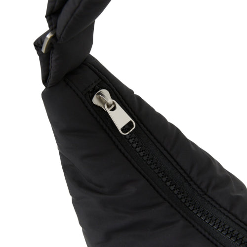 Padded Hobo Cross Bag Black