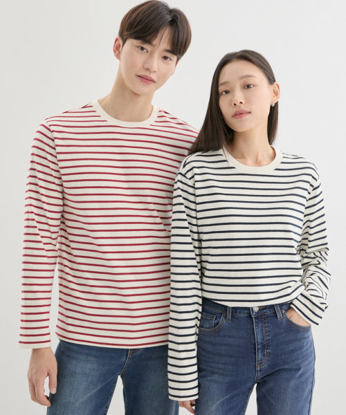 [ON] Uni Stripe Long Sleeve Tee NP3KE401