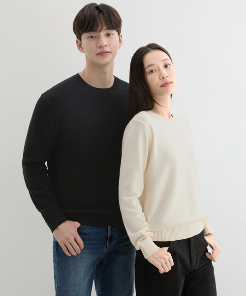 [ON] Uni Plain Round Sweatshirt NP3SE600