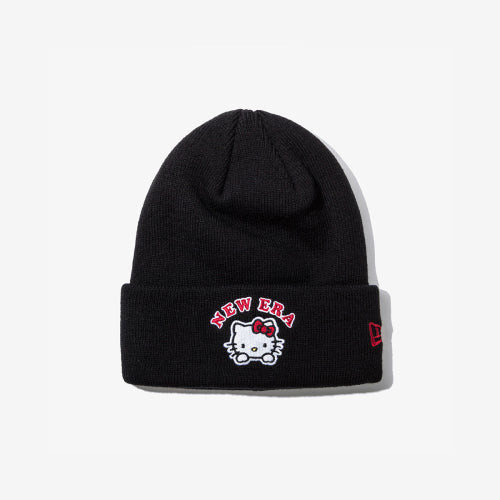 K BASIC BEANIE NE X HELLO KITTY BLK