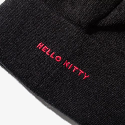 K BASIC BEANIE NE X HELLO KITTY BLK