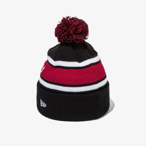 K POMPON BEANIE NE X HELLO KITTY BLK