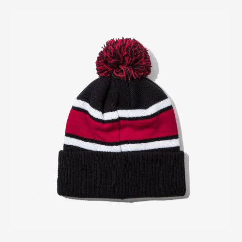 K POMPON BEANIE NE X HELLO KITTY BLK