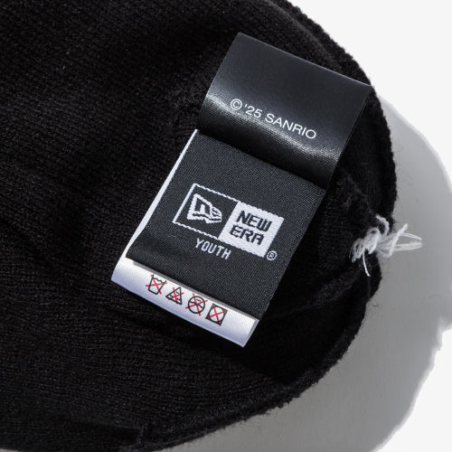 K POMPON BEANIE NE X HELLO KITTY BLK