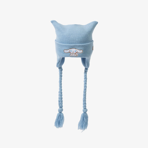 K KNIT EARFLAP NE X CINNAMOROLL G BLU