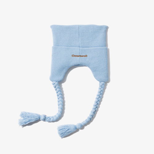 K KNIT EARFLAP NE X CINNAMOROLL G BLU