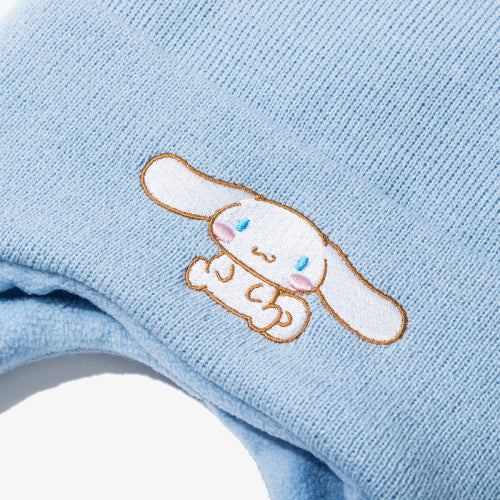 K KNIT EARFLAP NE X CINNAMOROLL G BLU