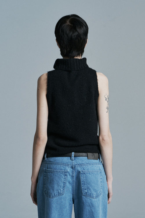 JOY KNIT TOP BLACK