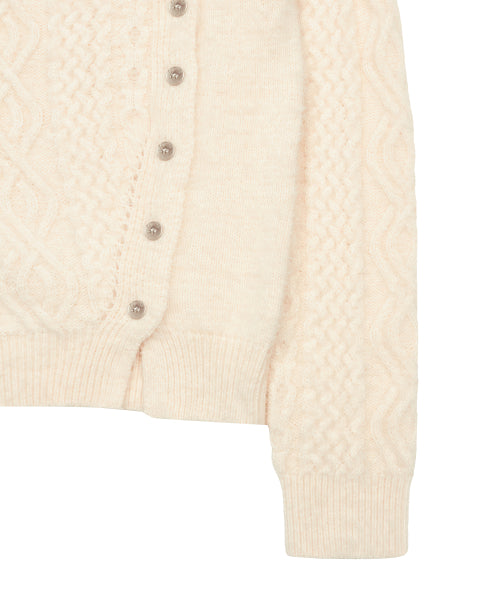L21 CLOUD CABLE KNIT(CREAM)