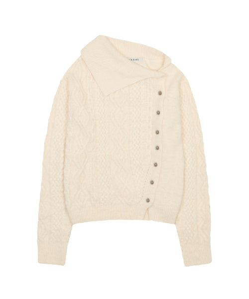 L21 CLOUD CABLE KNIT(CREAM)