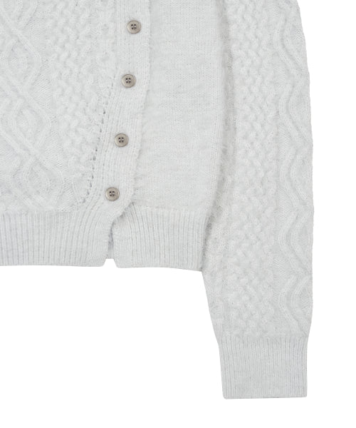 L21 CLOUD CABLE KNIT(SKY BLUE)
