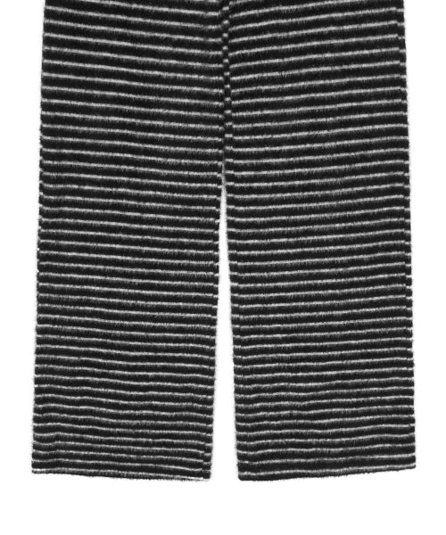 L21 COZY PLUFFY KNIT PANTS(OREO)