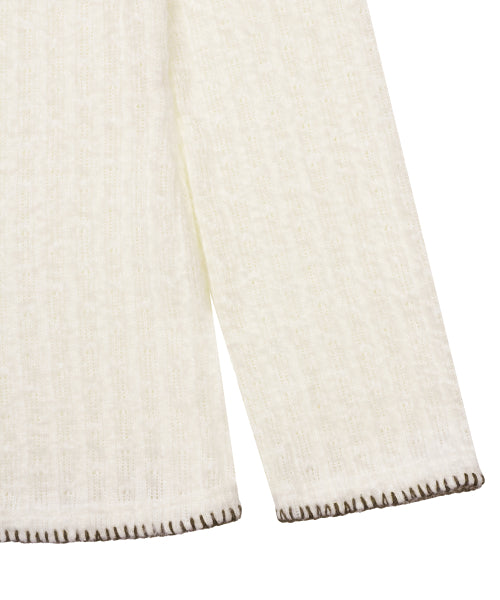 L21 SNOW PLUFFY MINI DRESS TOP(IVORY)