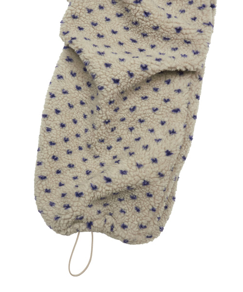L21 DOT FLEECE PANTS(CREAM)