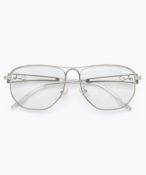 RC STAINLESS VEIL GLASS SILVER