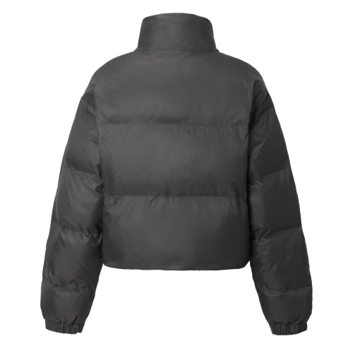 Stud Padded Jacket (charcoal)