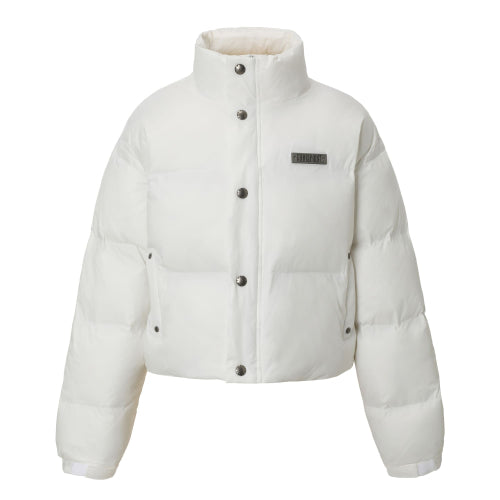 Stud Padded Jacket (white)