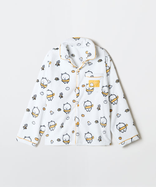 [Damgom] Warm bear sleeping pajamas (IVORY)_SPPG11U01
