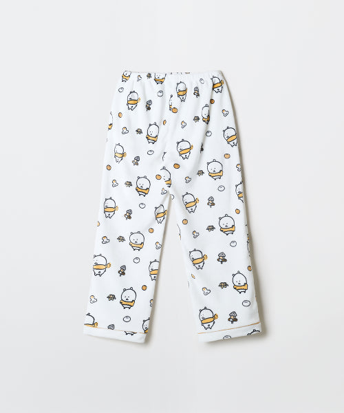 [Damgom] Warm bear sleeping pajamas (IVORY)_SPPG11U01