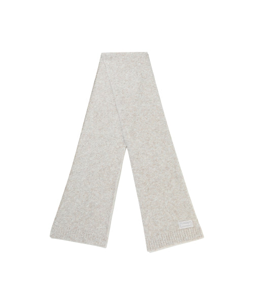 WOMAN CLOVER HEART WIDE BOUCLE MUFFLER