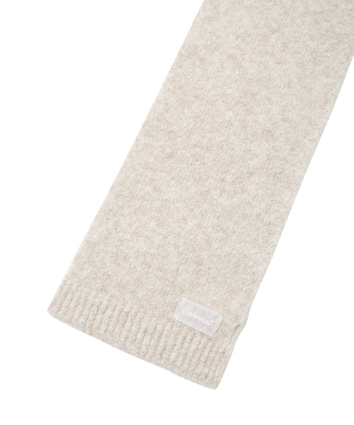 WOMAN CLOVER HEART WIDE BOUCLE MUFFLER